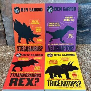 Dinosaurs 4 Book Set